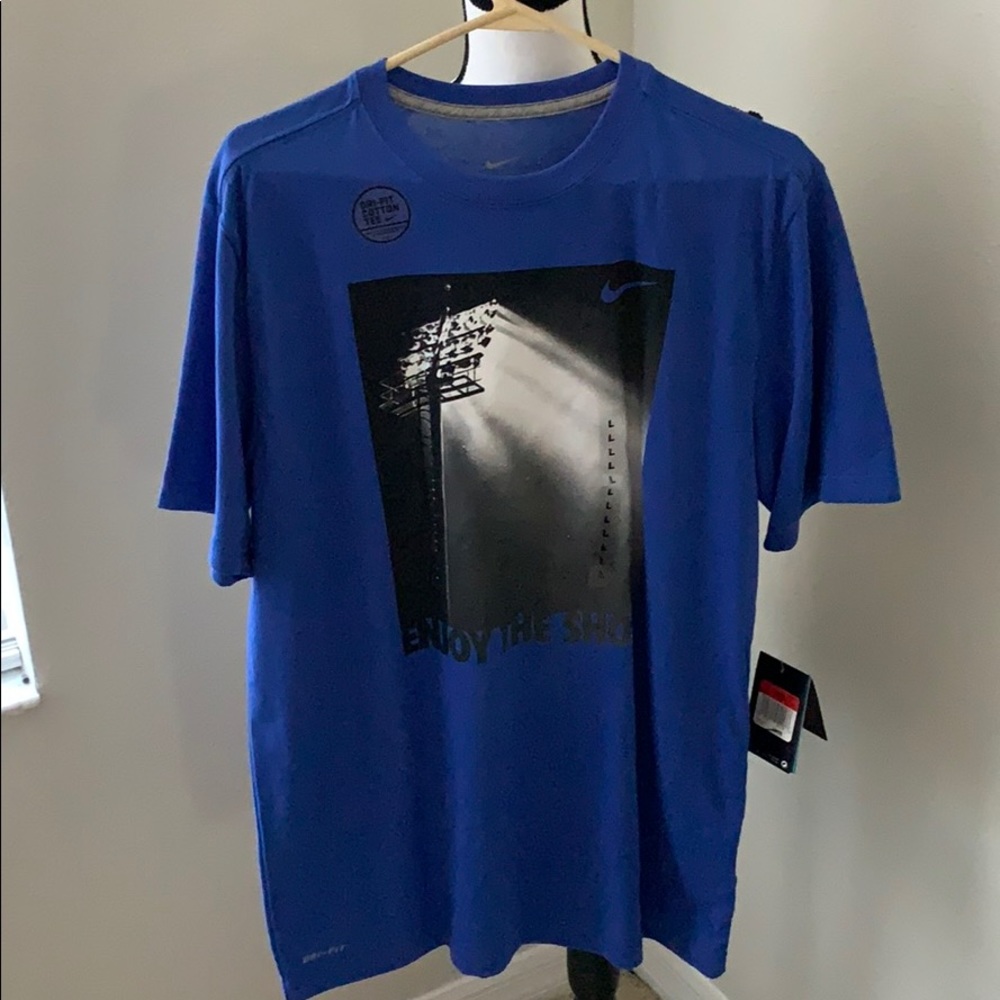Nike Dri-Fit Cotton Tee L NWT